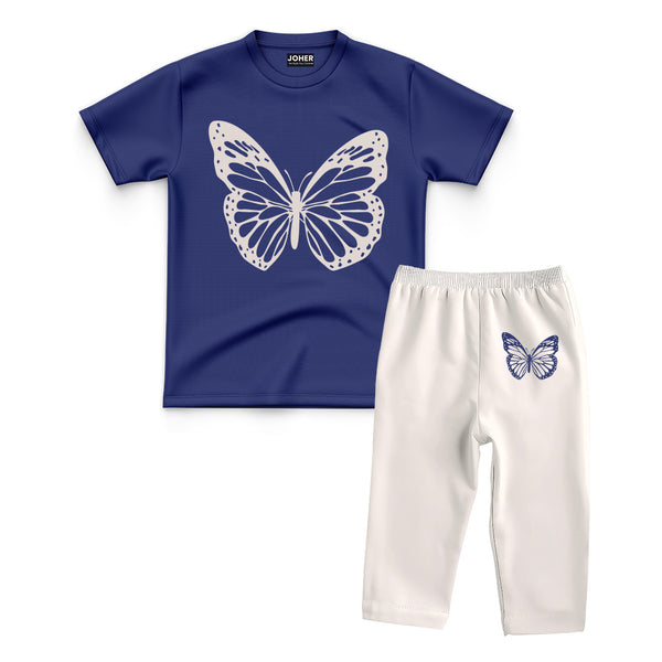 DTF PAJAMA SUIT - BUTTERFLY