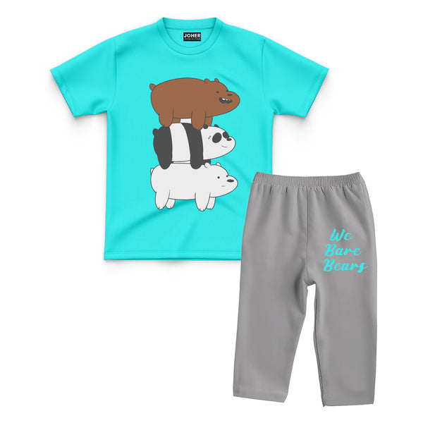 DTF PAJAMA SUIT - BARE BEARS