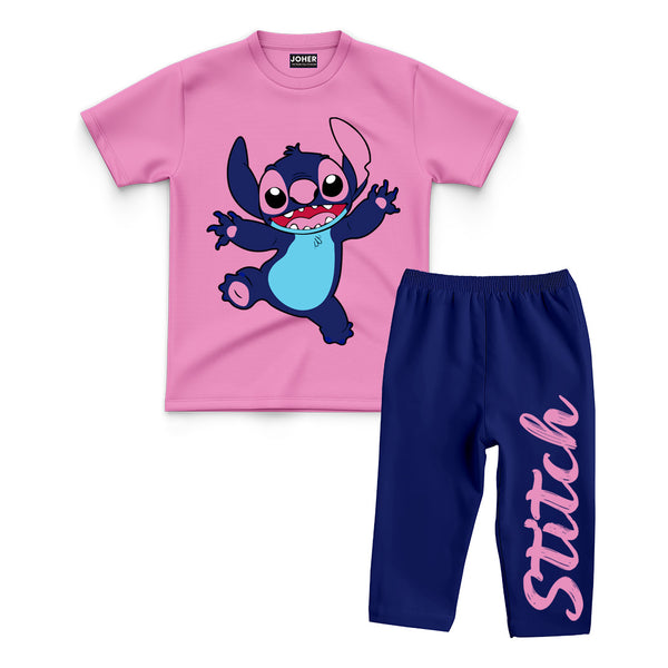 DTF PAJAMA SUIT - STITCH