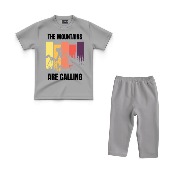 DTF PAJAMA SUIT - THE MOUNTAINS