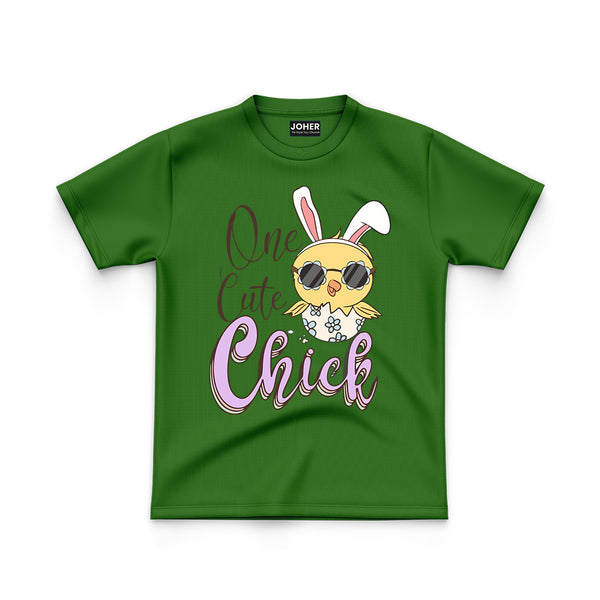 COTTON - ONCE CUTE CHICKS- TEE