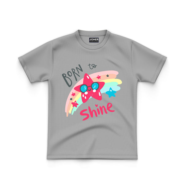 COTTON - BORN TO SHINE- TEE