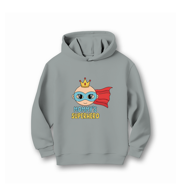 MOMY'S SUPERHERO HOODIE FLEECE