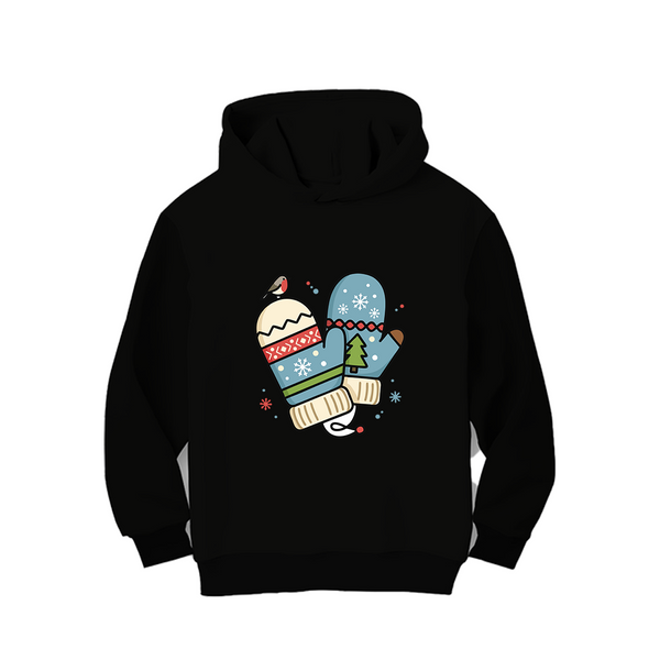 MITTEN HOODIE FLEECE
