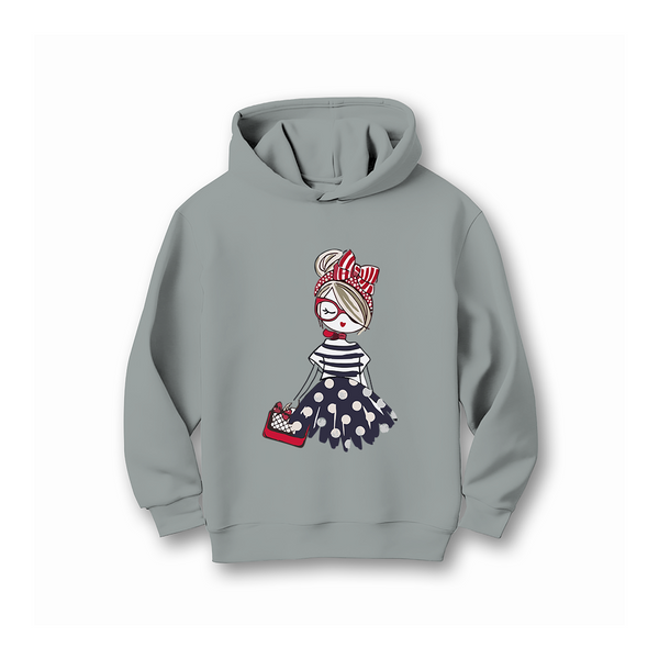 CUTE DOLL HOODIE FLEECE