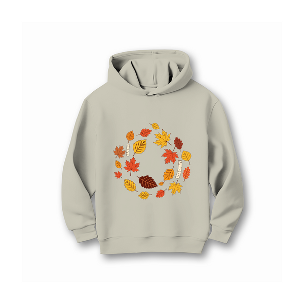 LEAVES HOODIE FLEECE